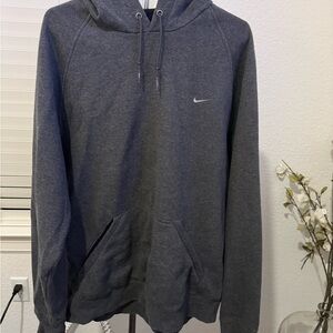 Nike Gray Sweatshirt Full-Zip Hoodie